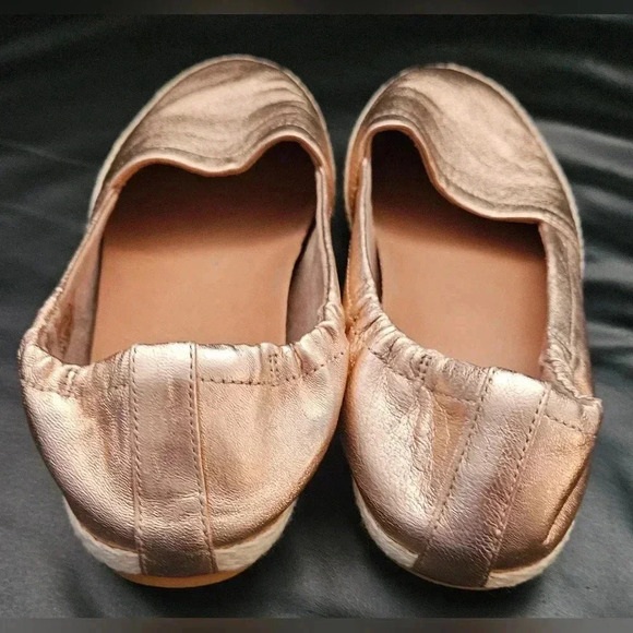 Fitflop Siren Rose Gold Espadrille Slip On Flats size 5/5.5US - Picture 6 of 8